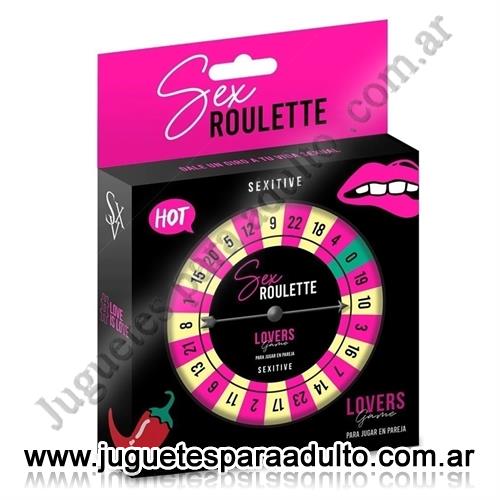 Accesorios, Juegos eroticos, Ruleta con juegos sexuales edicion Amantes